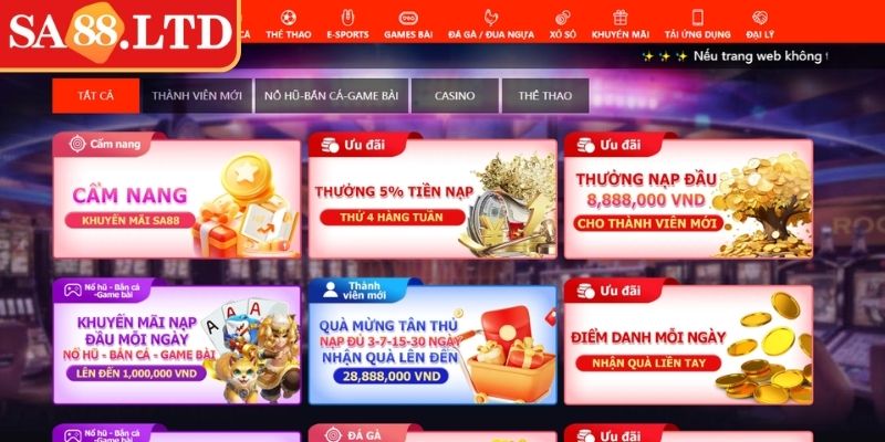 Sơ lược về Khuyến mãi SA88
