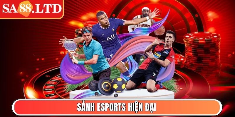 Sảnh Esports hiện đại