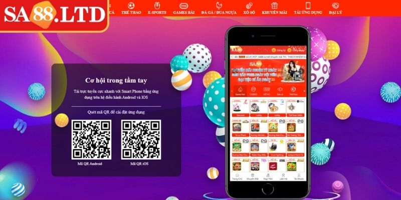 Tải app SA88 trên iOS
