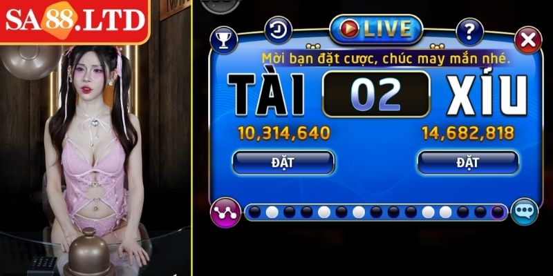 Quy luật chơi game Tài Xỉu SA88 tiêu chuẩn
