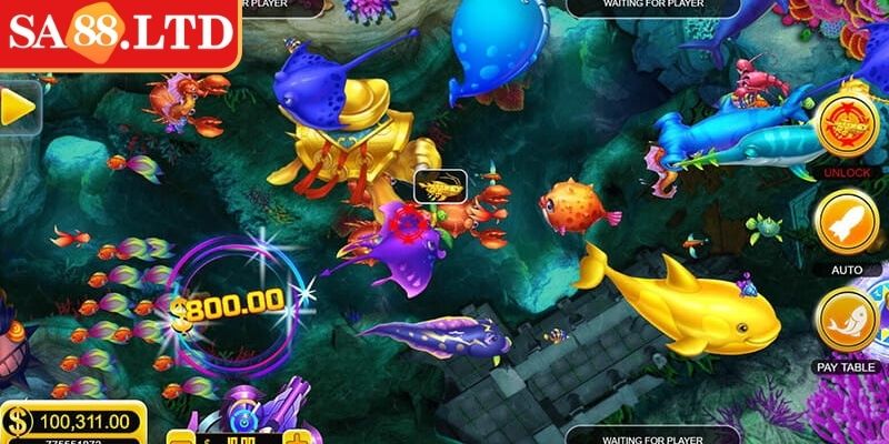 Tập trung vào boss đặc biệt trong TP Bắn Cá SA88 Dễ Dàng